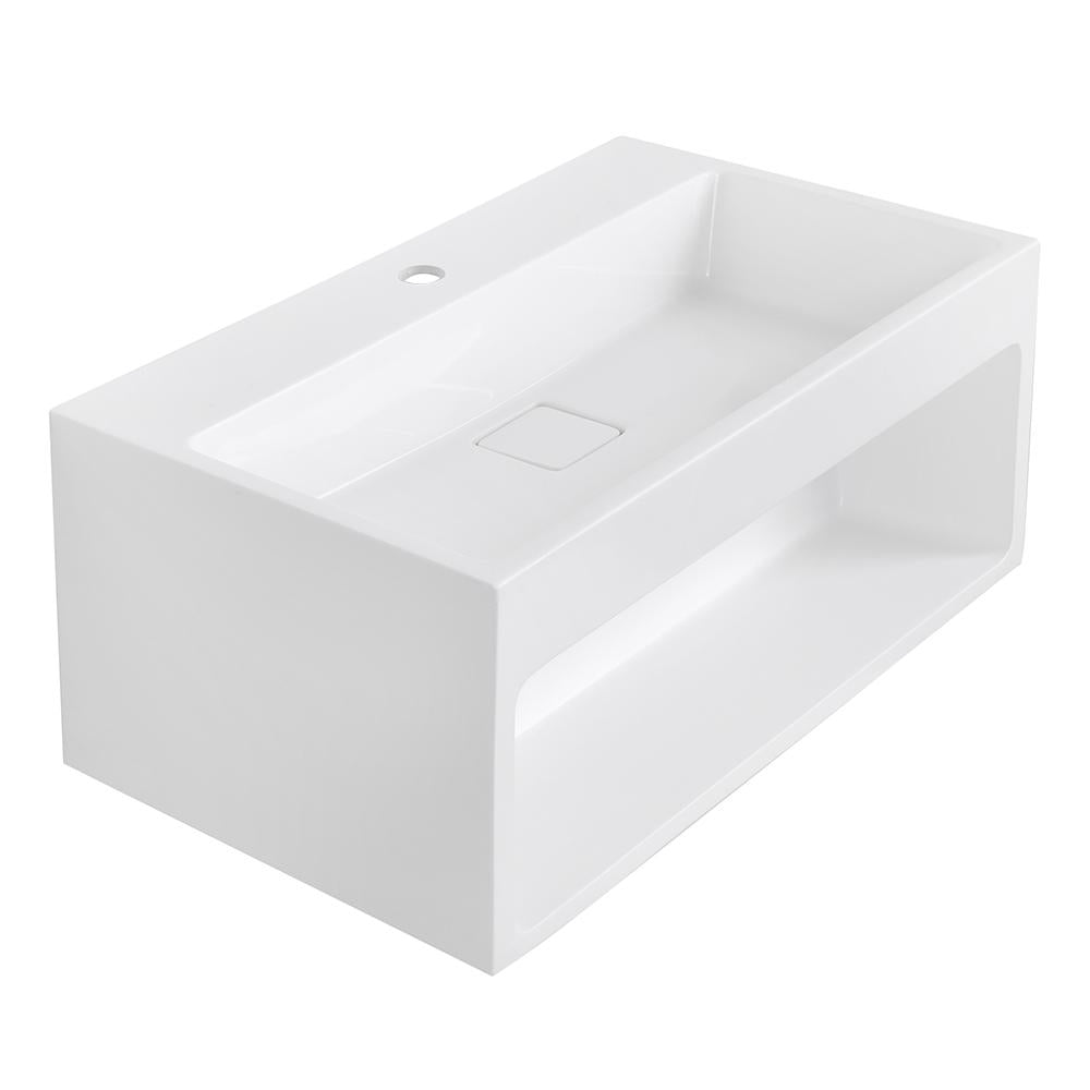 Streamline K-1206-SLSWS-26 Solid Surface Resin Wall Hung Basin image