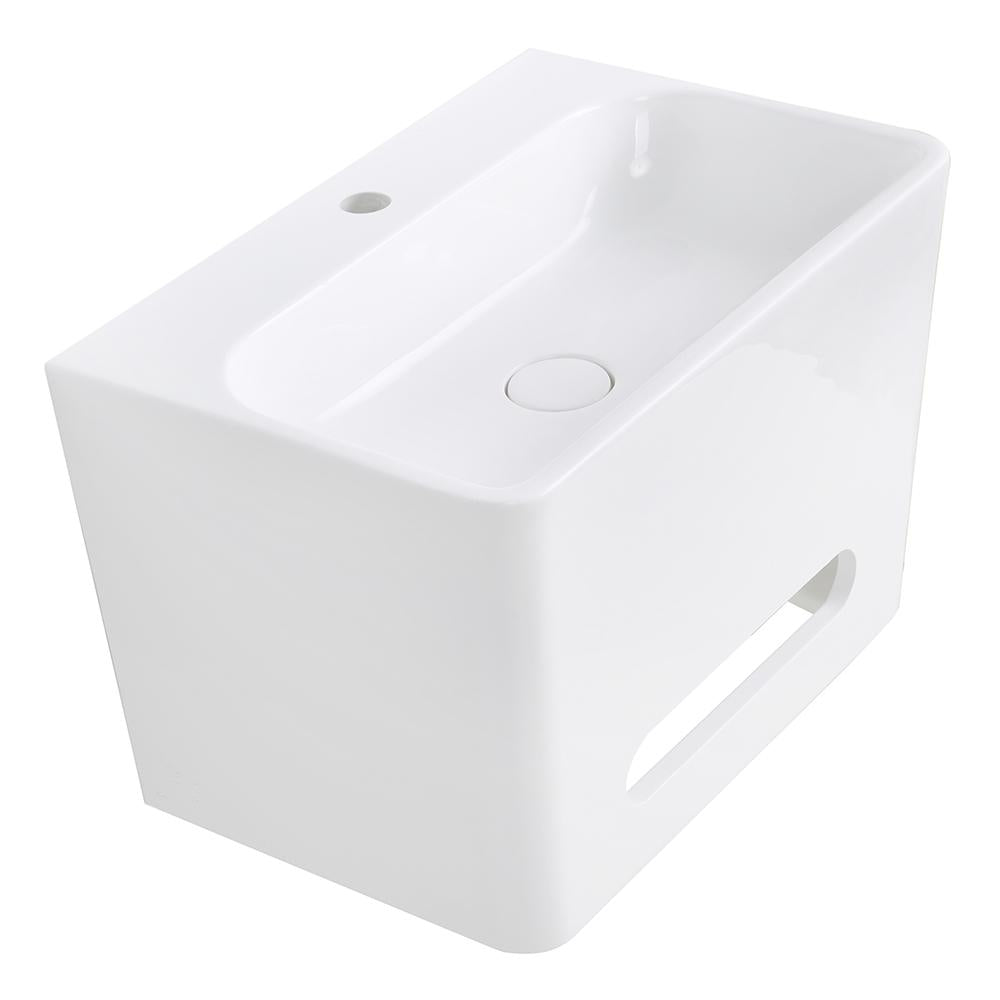 Streamline K-1723-SLSWS-24 Solid Surface Resin Wall Hung Basin Image