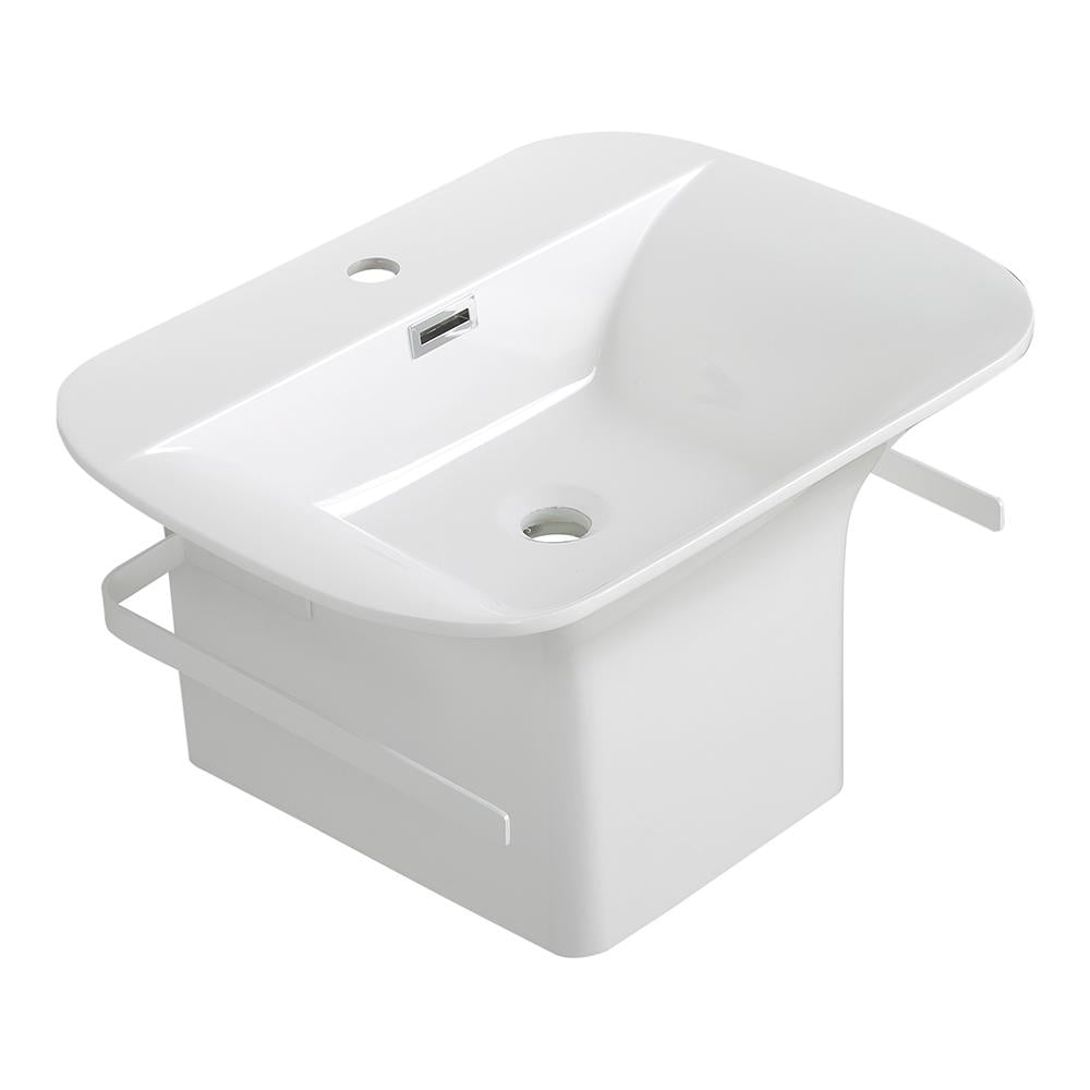 Streamline K-2051-SLSWS-24 Solid Surface Resin Wall Hung Basin image