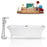 Tub, Faucet, and Tray Set Streamline 67'' Freestanding KH97-120