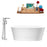 Tub, Faucet and Tray Set Streamline 58" Freestanding MH2180-120