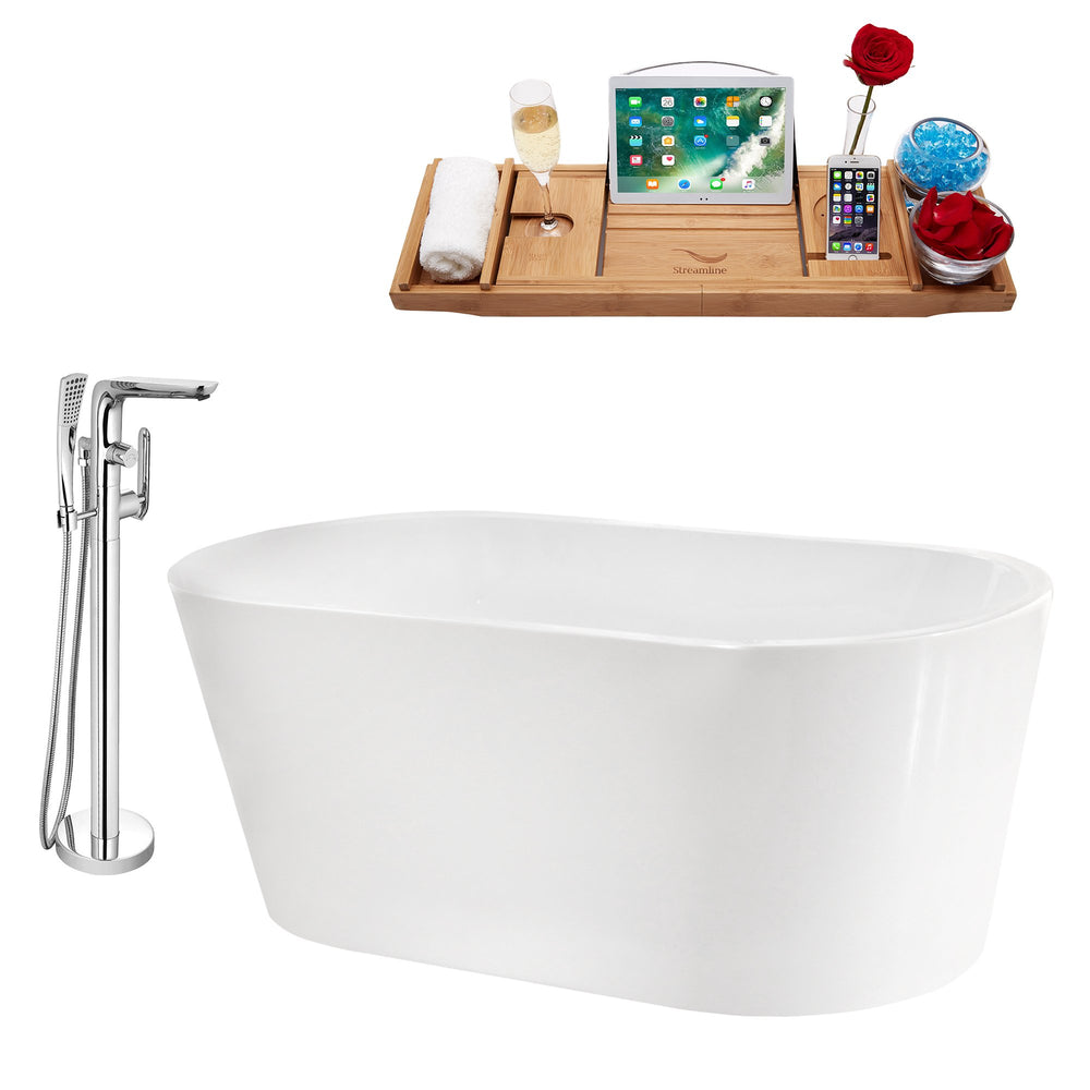 Tub, Faucet and Tray Set Streamline 58