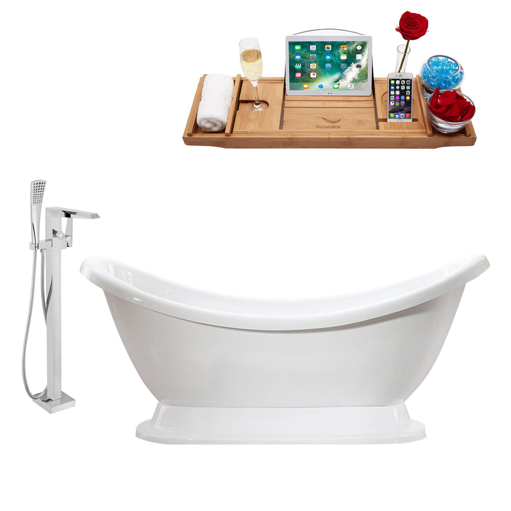 Tub, Faucet and Tray Set Streamline 69