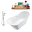 Tub, Faucet and Tray Set Streamline 67" Freestanding MH2460-100