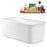 59" Streamline N2100BNK Freestanding Tub and Tray With Internal Drain