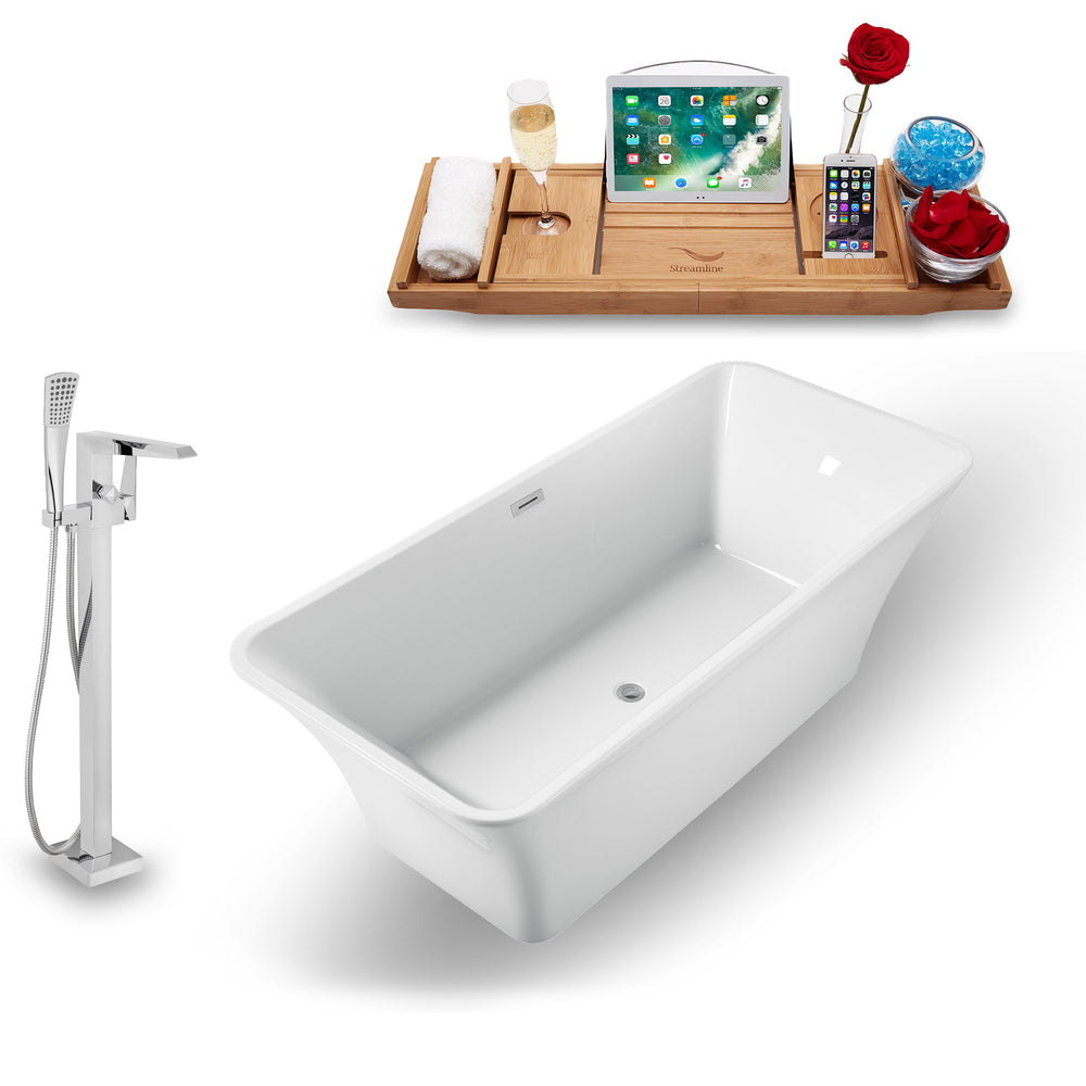 Tub, Faucet and Tray Set Streamline 71