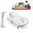 Tub, Faucet and Tray Set Streamline 62" Clawfoot NH1020CH-120