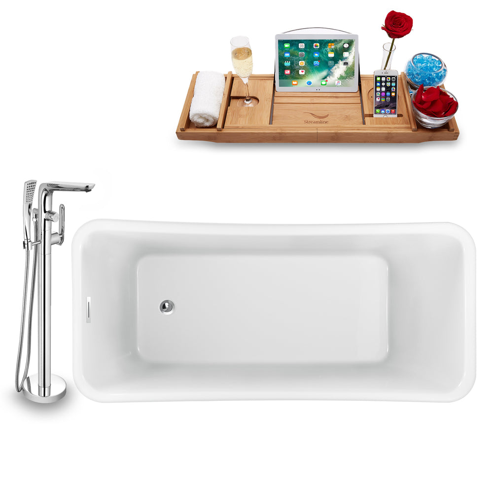 Tub, Faucet and Tray Set Streamline 70