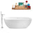 Tub, Faucet and Tray Set Streamline 59" Freestanding NH300-140
