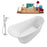 Tub, Faucet and Tray Set Streamline 63" Freestanding NH460-100