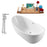 Tub, Faucet and Tray Set Streamline 66" Freestanding NH581-120