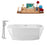 Tub, Faucet and Tray Set Streamline 63" Freestanding NH620-120