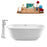 Tub, Faucet and Tray Set Streamline 59" Freestanding NH660-120