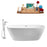 Tub, Faucet and Tray Set Streamline 67" Freestanding NH701-100
