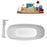 Tub, Faucet and Tray Set Streamline 67" Freestanding NH702-140