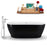 Tub, Faucet and Tray Set Streamline 67" Freestanding NH882-100