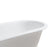 60" Cast Iron R5081CH Soaking freestanding Tub and Tray with External Drain