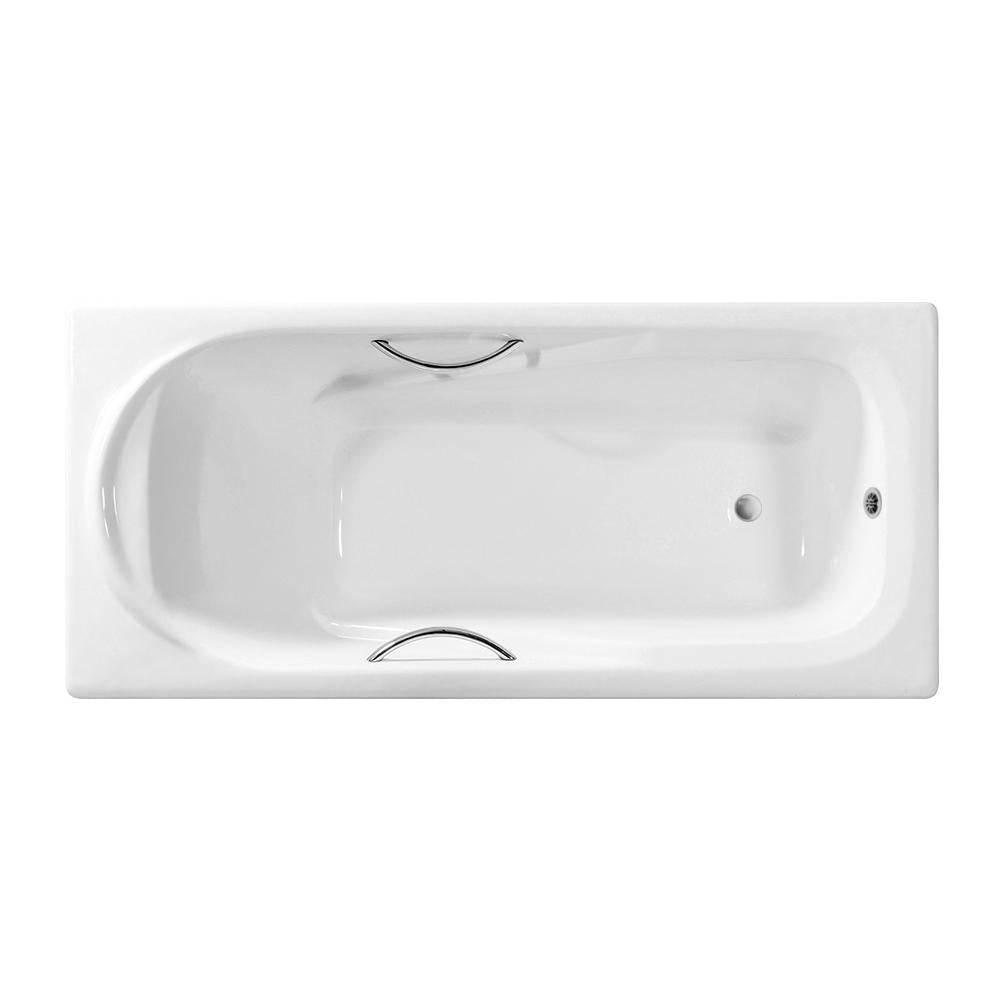 59'' Streamline Cast Iron R5600CH Drop In Bathtub With External Drain Image
