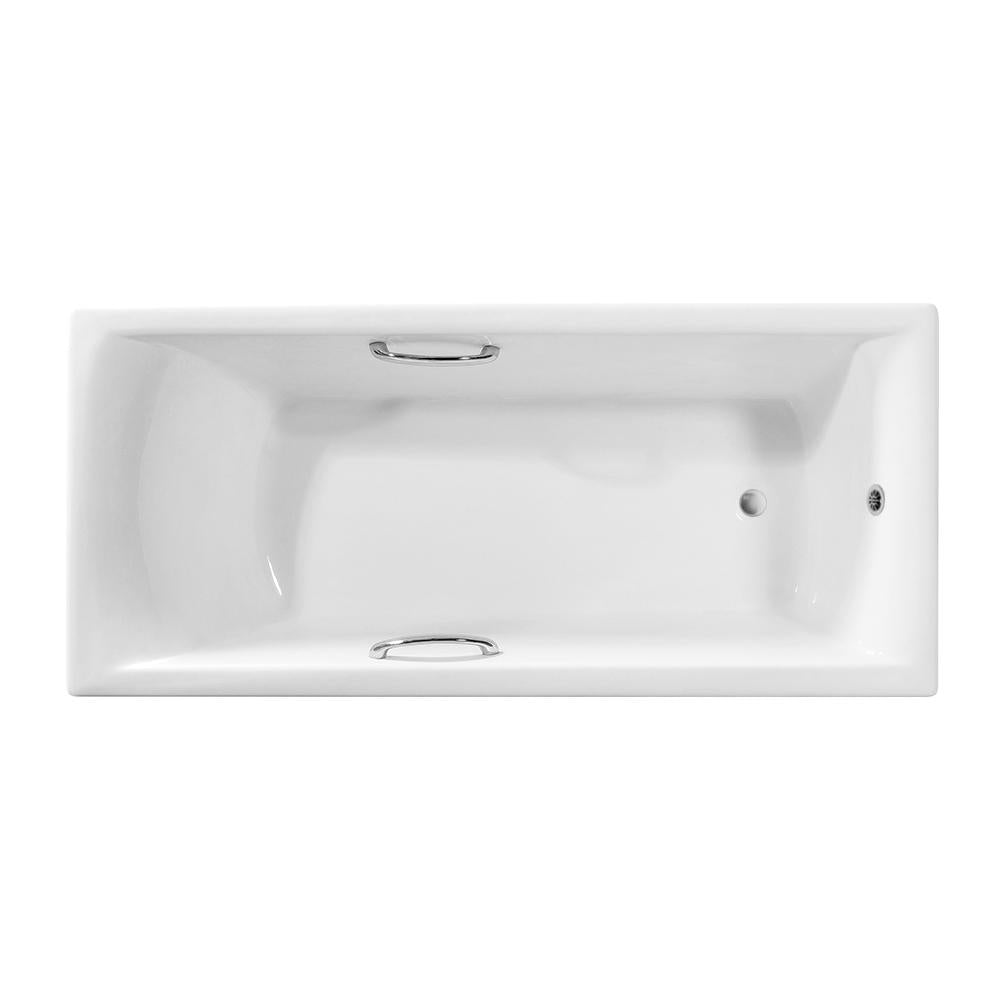 67'' Streamline Cast Iron R5661CH Drop In Bathtub With External Drain Image