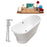 Cast Iron Tub, Faucet and Tray Set 67" RH5042CH-120