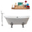 Cast Iron Tub, Faucet and Tray Set 67" RH5061CH-CH-140