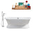 Cast Iron Tub, Faucet and Tray Set 60" RH5081CH-100