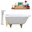 Cast Iron Tub, Faucet and Tray Set 48" RH5101GLD-GLD-120