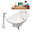 Cast Iron Tub, Faucet and Tray Set 60" RH5120CH-CH-120