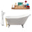 Cast Iron Tub, Faucet and Tray Set 60" RH5120CH-GLD-100