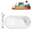 Cast Iron Tub, Faucet and Tray Set 60" RH5120GLD-CH-100