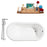 Cast Iron Tub, Faucet and Tray Set 60" RH5120GLD-CH-120
