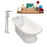 Cast Iron Tub, Faucet and Tray Set 66" RH5140GLD-120