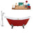 Cast Iron Tub, Faucet and Tray Set 72" RH5160CH-GLD-100