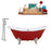 Cast Iron Tub, Faucet and Tray Set 72" RH5160WH-GLD-120