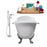 Cast Iron Tub, Faucet and Tray Set 72" RH5162CH-CH-100