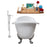 Cast Iron Tub, Faucet and Tray Set 72" RH5162CH-CH-140
