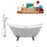 Cast Iron Tub, Faucet and Tray Set 72" RH5162CH-GLD-100