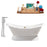 Cast Iron Tub, Faucet and Tray Set 72" RH5180GLD-120