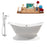 Cast Iron Tub, Faucet and Tray Set 72" RH5200CH-100