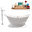 Cast Iron Tub, Faucet and Tray Set 72" RH5200GLD-140