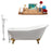 Cast Iron Tub, Faucet and Tray Set 67" RH5220GLD-CH-140