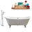 Cast Iron Tub, Faucet and Tray Set 71" RH5240CH-GLD-100