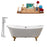 Cast Iron Tub, Faucet and Tray Set 71" RH5240GLD-CH-120