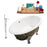 Cast Iron Tub, Faucet and Tray Set 65" RH5440CH-GLD-140