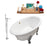 Cast Iron Tub, Faucet and Tray Set 65" RH5442CH-GLD-140