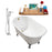 Cast Iron Tub, Faucet and Tray Set 53" RH5460CH-GLD-100
