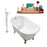 Cast Iron Tub, Faucet and Tray Set 53" RH5460CH-GLD-140