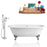 Tub, Faucet, and Tray Set Streamline 60'' Clawfoot RH5500CH-GLD-100