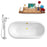 Tub, Faucet, and Tray Set Streamline 66'' Clawfoot RH5501GLD-GLD-100